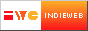 Auto-generated description: A logo featuring the letters EVC on a white background next to the word INDIEWEB on an orange to red gradient background is shown.